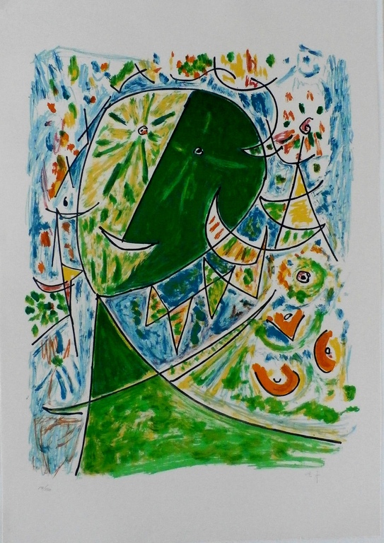 Egill Jacobsen - litho  verkocht voor € 195!
