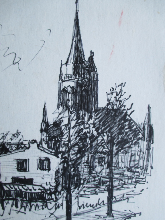 Jan Sijmons, Voorschoten, stifttekening kopen? Bied vanaf 1!