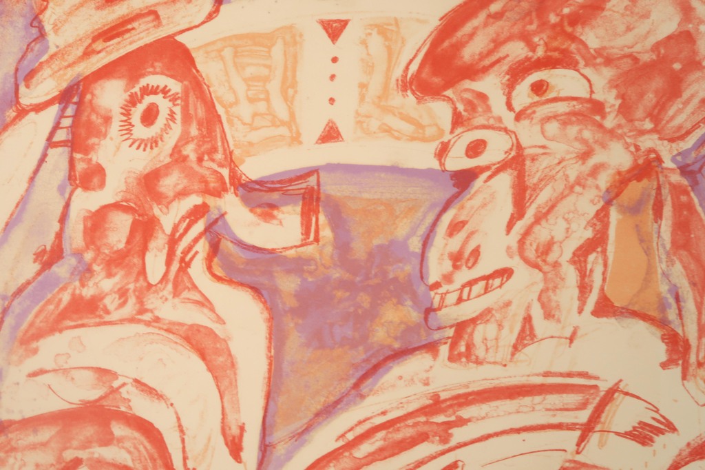 Lucebert: Litho, De droeve drukker kopen? Bied vanaf 200!