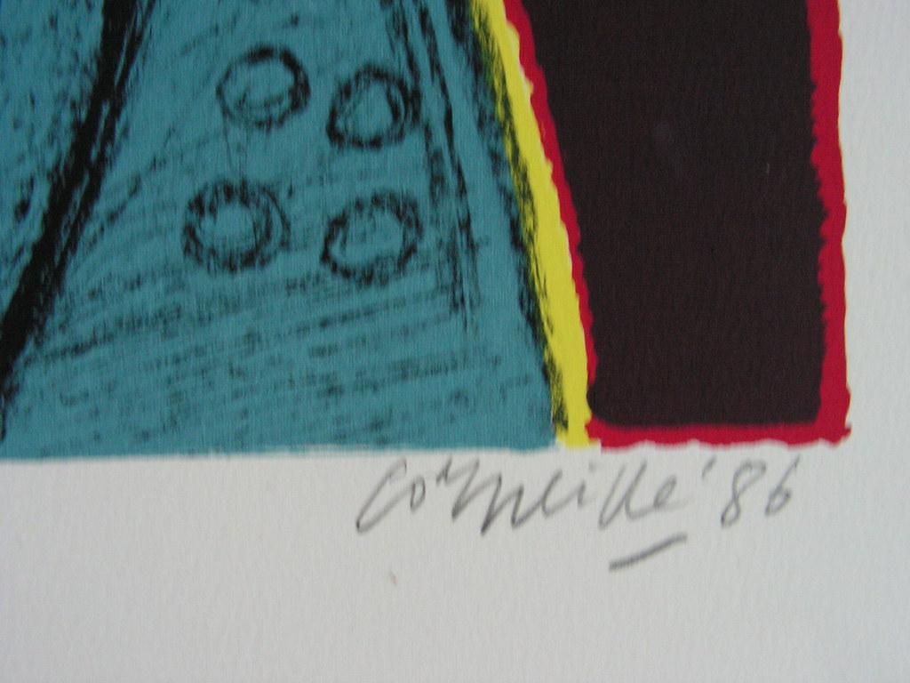 Corneille - zeefdruk - Aïda, hommage á Guiseppe Verdi - 1986 E/A exemplaar kopen? Bied vanaf 175!