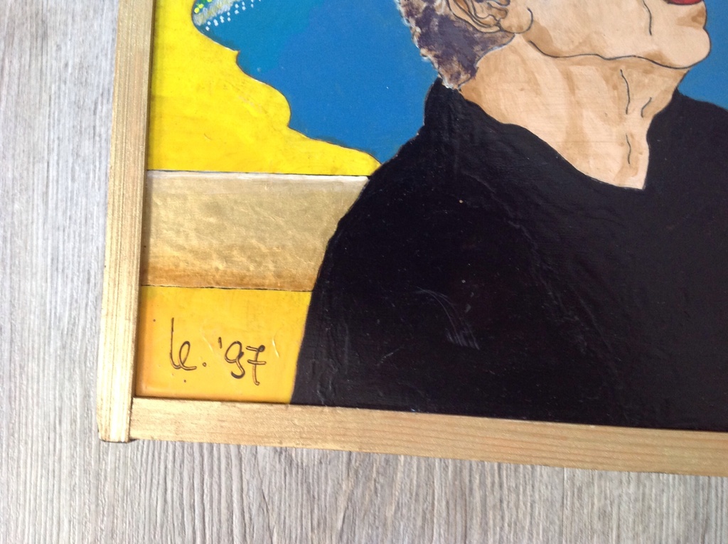 Calon, olieverf op paneel, an impossible kind of bridge, 1997 kopen? Bied vanaf 40!