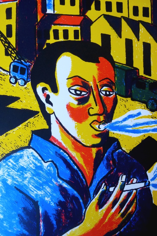 Onbekende kunstenaar, grafiek: hndgesigneerd en genummerd, 1996 kopen? Bied vanaf 1!