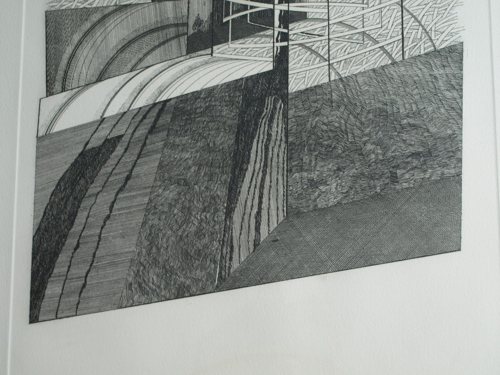 Onbekend - Ets – Theatre of Machines VII – ingelijst – 1979 – 3/25 ex. kopen? Bied vanaf 1!