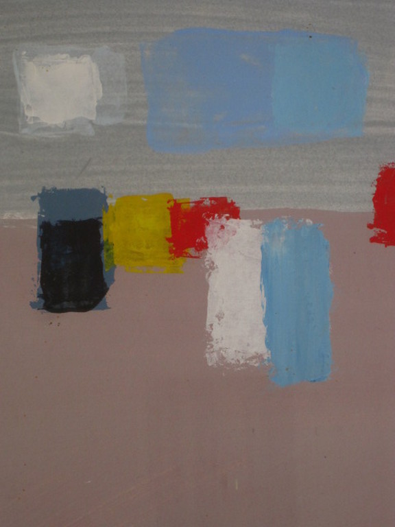 Interessant Frans? schilderij "Rammasage des Coques" gesigneerd en gedateerd  kopen? Bied vanaf 1!