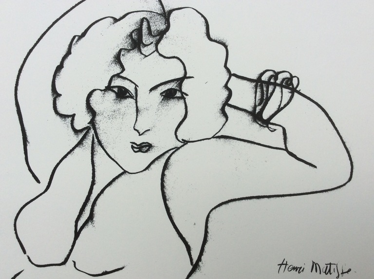 Geert Jan Jansen.  Litho Matisse kopen? Bied vanaf 30!