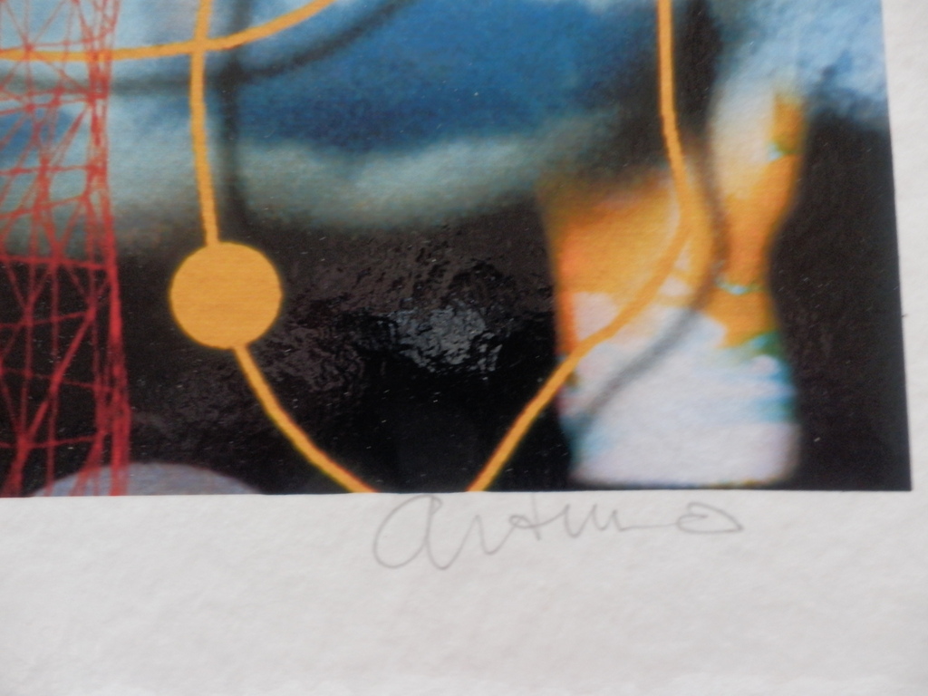 ARTURO  STAD BIJ NACHT Zeer Grote Giclee  Handgesigneerd kopen? Bied vanaf 1!