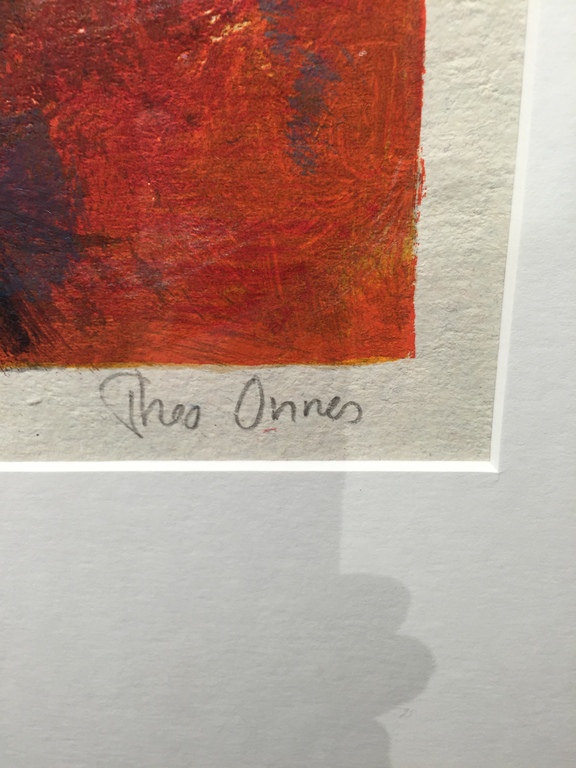 THEO ONNES Originele zeefdruk KOE kopen? Bied vanaf 1!