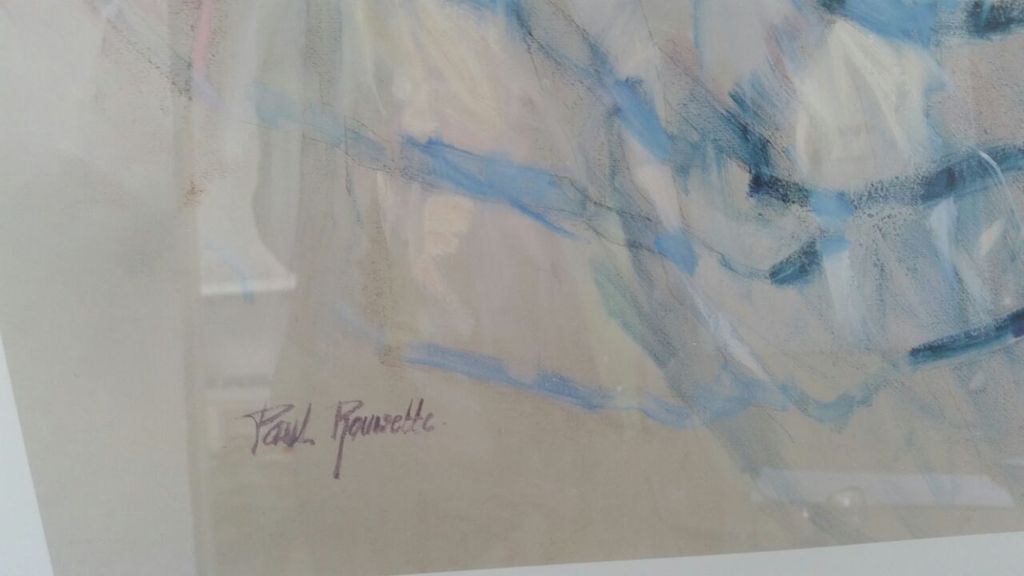 Rouwette Paul, kleurenlitho vrouw in theatrale kledij, impressionistische stijl kopen? Bied vanaf 50!