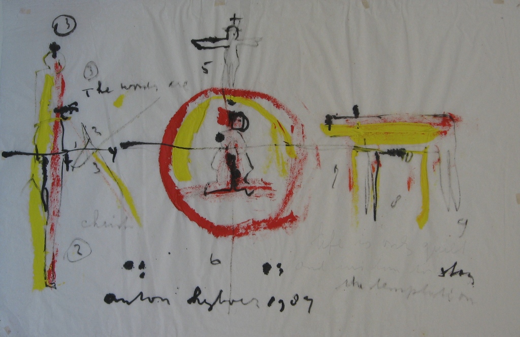 Anton Heyboer: Gouache op Thais Papier kopen? Bied vanaf 100!