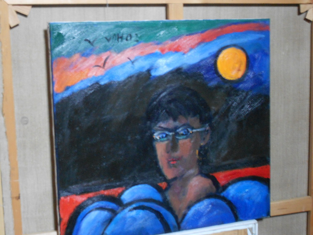 Theo van der Horst olieverf op linnen verkocht voor € 50!