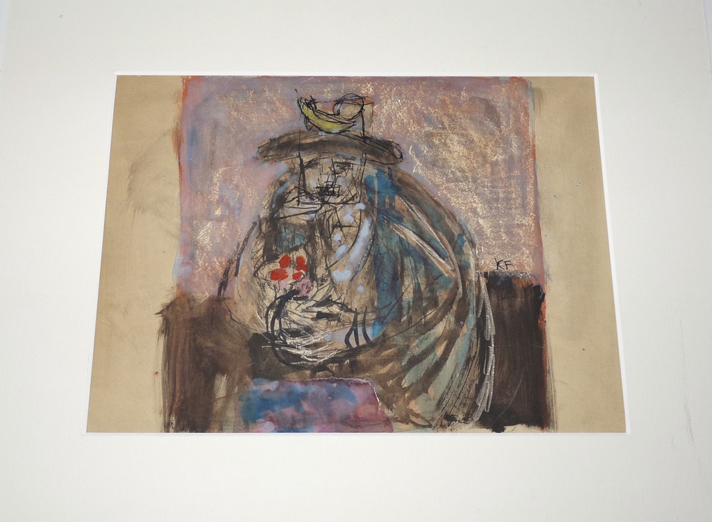 Kees Franse, Gem. techn., Vrouw met bloemen kopen? Bied vanaf 60!