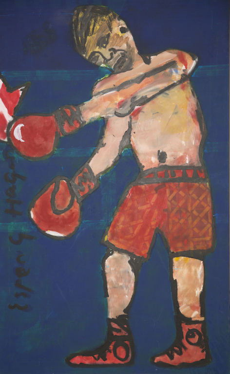 Espen Greger Hagen - schilderij op doek  kopen? Bied vanaf 1000!