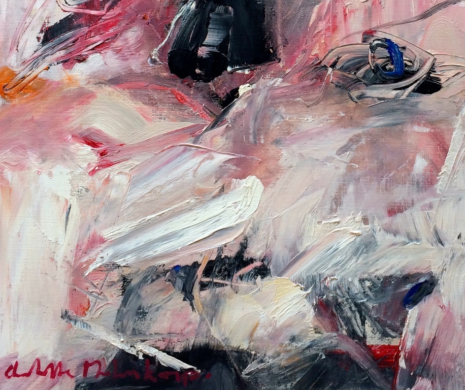 Charlotte Molenkamp, olieverf schilderij op linnen kopen? Bied vanaf 1950!