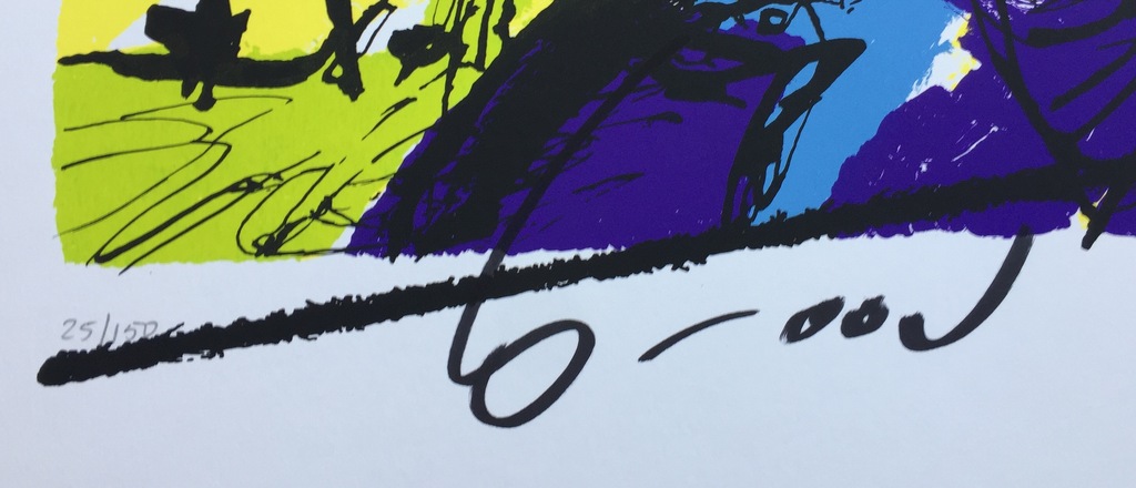 Herman Brood - Hand gesigneerde zeefdruk: Bono (U2) kopen? Bied vanaf 1!