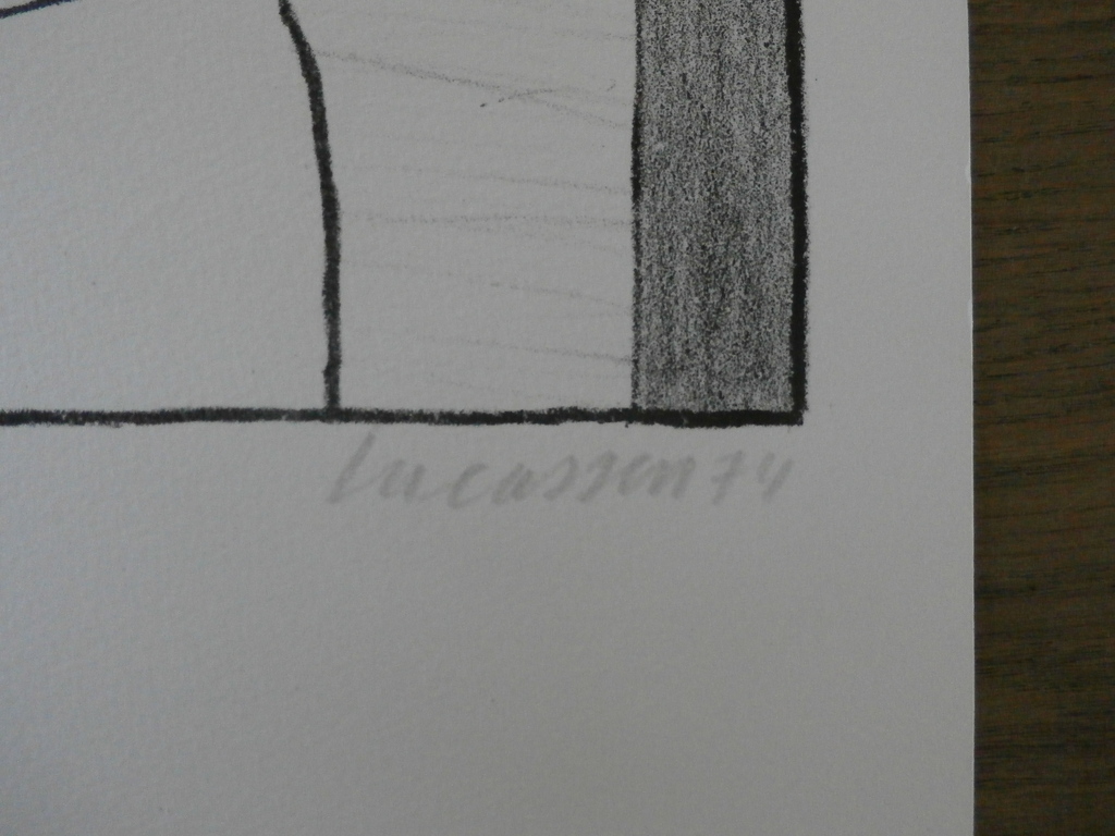 Reinier Lucassen - litho + gedicht : Vamp 4. kopen? Bied vanaf 75!