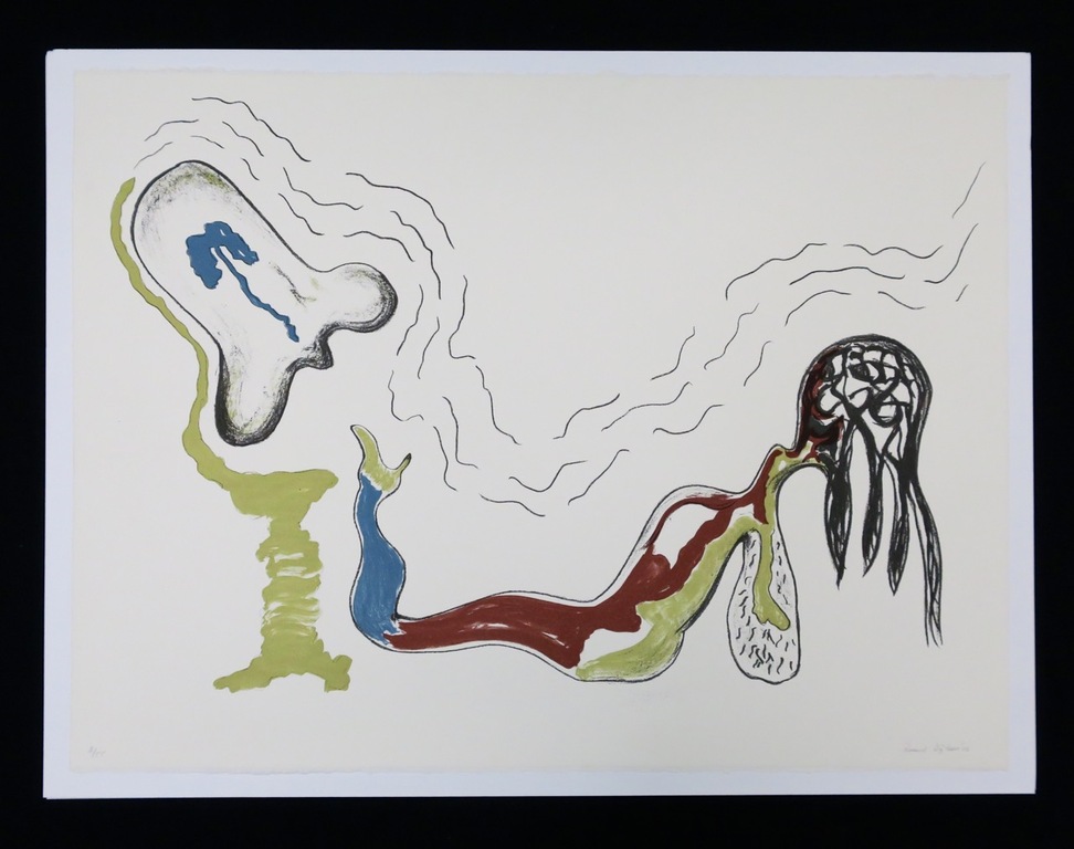 Lot met 3 grafische werken van Ruud Dijkers: Litho, Zonder titel kopen? Bied vanaf 1!