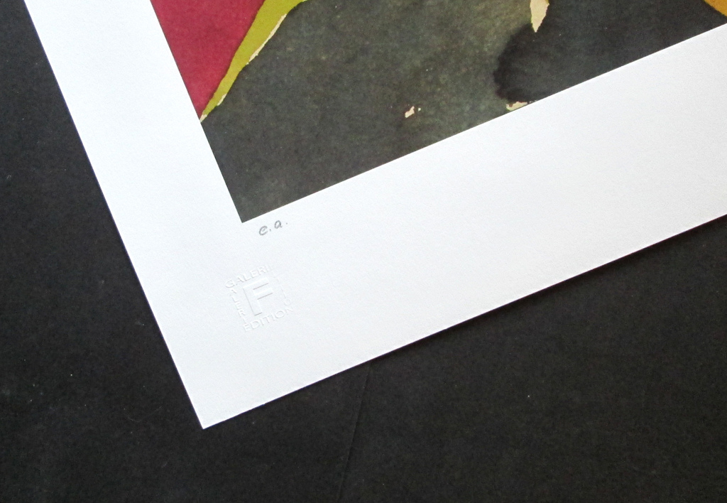 Eduardo Arroyo - Jugador IV- giclee op cottonpapier -2015 - handgesigneerd kopen? Bied vanaf 1!