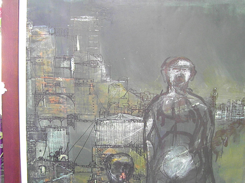 Bob Kemper, gemengde techniek - figuren voor industrie. kopen? Bied vanaf 35!