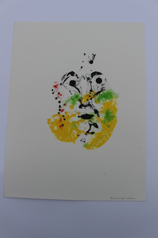 Jef Diederen (1920-2009)- gesigneerd litho - opl. 100 ex. -1996 -galerie Schoots kopen? Bied vanaf 30!