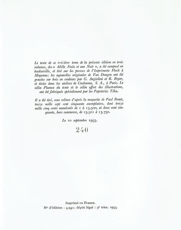 Kees van Dongen, Originele houtgravure uit 1955-" Le cheval noir "  kopen? Bied vanaf 75!