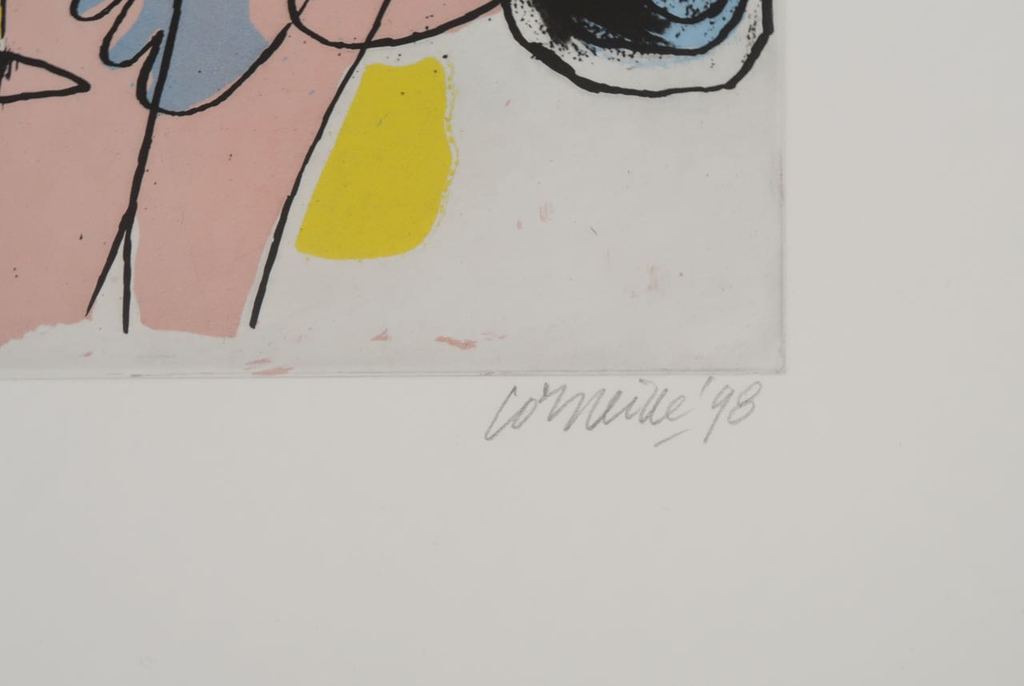 Corneille: Zeefdruk, Zonder titel kopen? Bied vanaf 100!