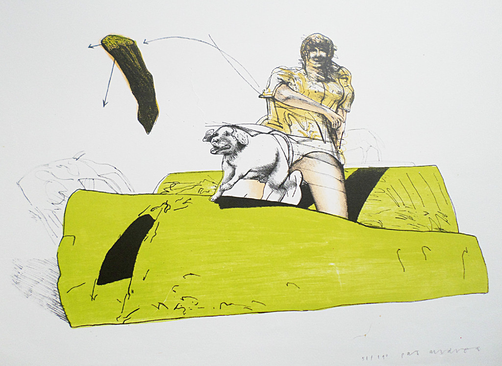 Pat Andrea - Apport, litho verkocht voor € 90!