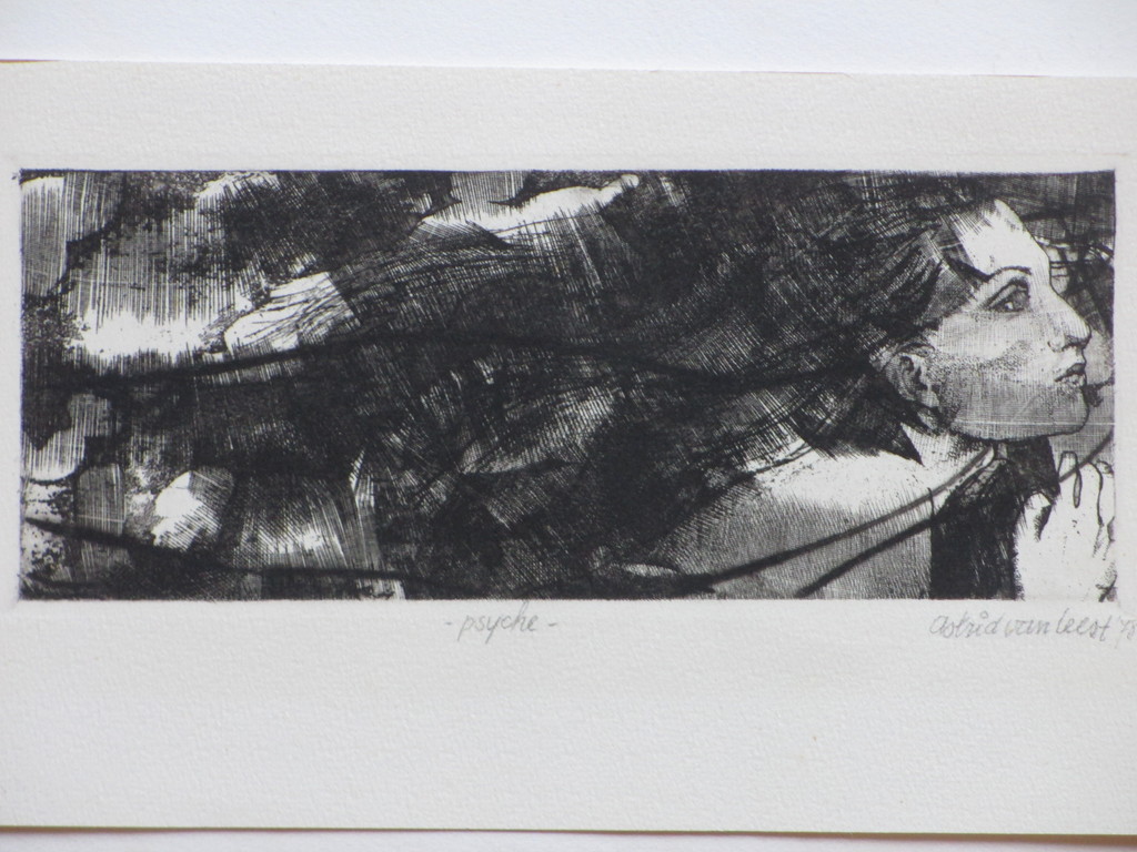 Astrid van Leest, Psyche, Ets verkocht voor € 40!