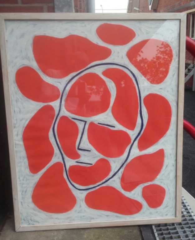 ton Mars, zonder titel, gemengde schildering kopen? Bied vanaf 150!