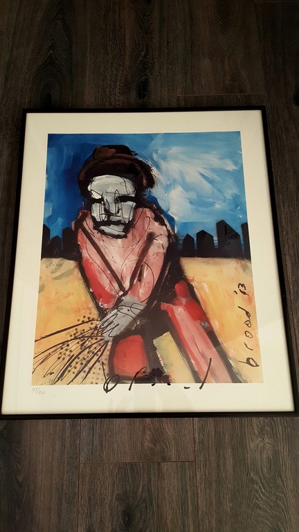 Herman Brood: zeefdruk, De zaaier kopen? Bied vanaf 250!