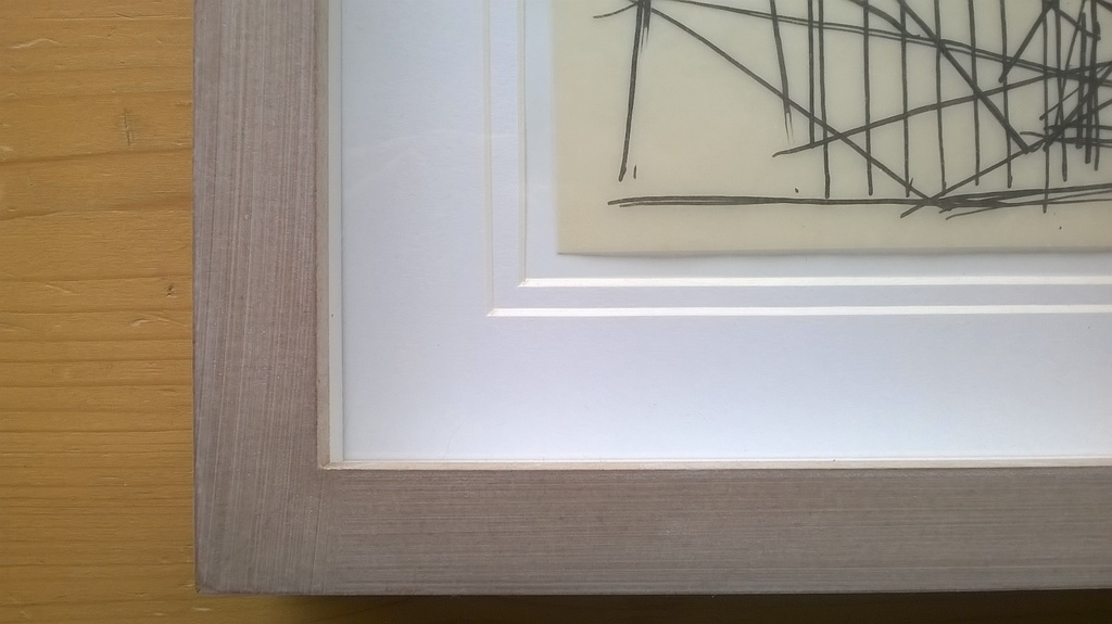 Siep van den Berg: inkttekening, geometrische constructie kopen? Bied vanaf 95!