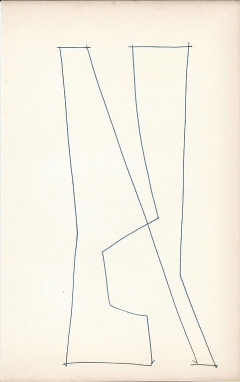 van den Berg siep : 2 originele tekeningen uit schetsboek (periode 1959-1960) verkocht voor € 95!