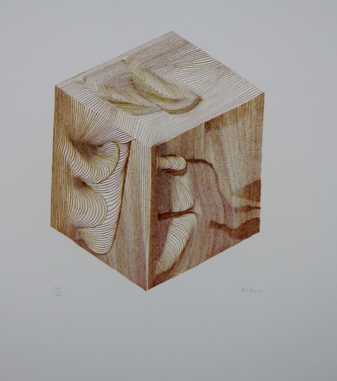 Pol Bury: Litho, Z.T. (kubus) kopen? Bied vanaf 70!