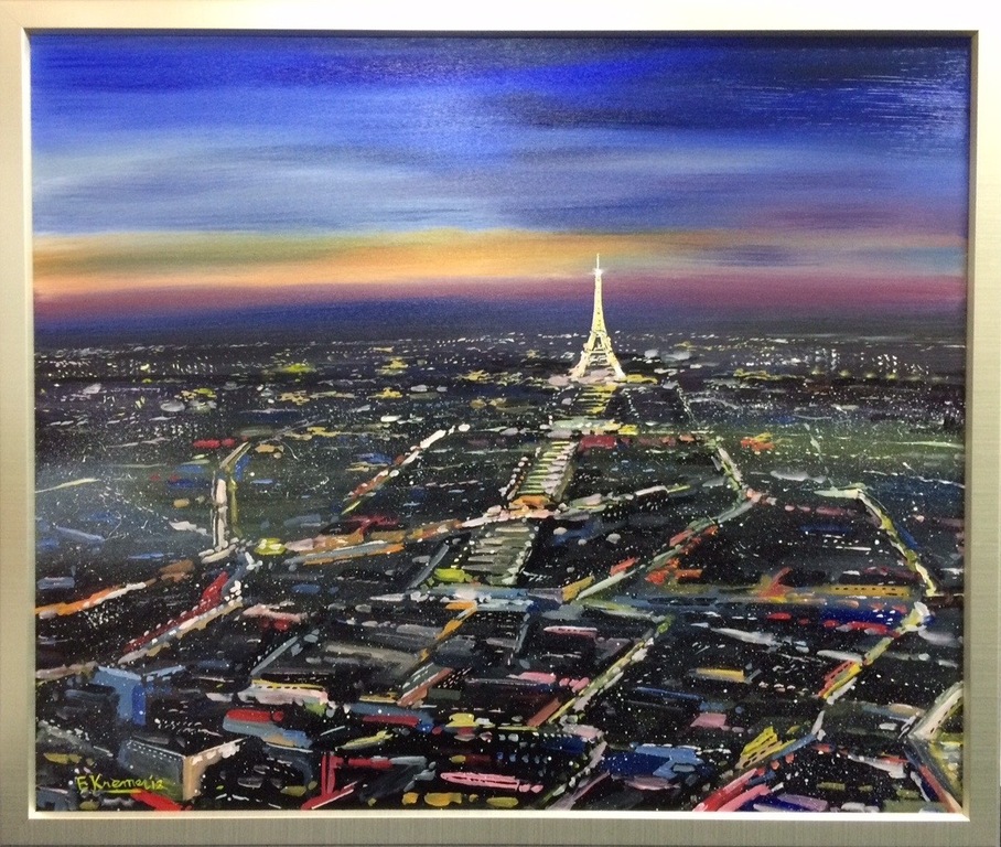 Eric-Jan Kremer origineel schilderij 'Paris' kopen? Bied vanaf 295!