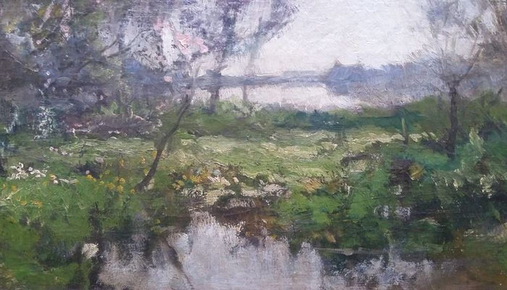 ERD Schaap (1862-1939) - Boerderij - olieverf op doek - gesigneerd  kopen? Bied vanaf 195!