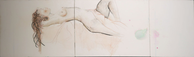 Herman Jan Bosch: Gemengde techniek op doek, Naked beauty 2 (Groot) kopen? Bied vanaf 1!