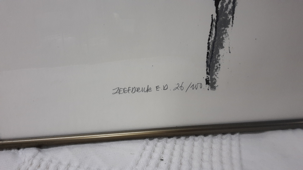 ellen meuwese, eigen zeefdruk,nr 26/100, handjeklap op de veemarkt 1993 kopen? Bied vanaf 10!