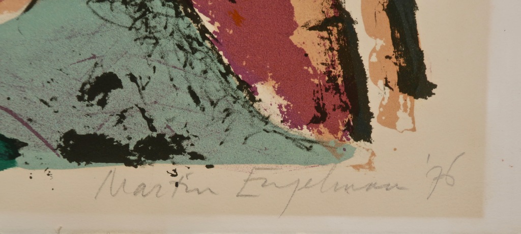 Martin Engelman: Zeefdruk, Les vertiges kopen? Bied vanaf 20!