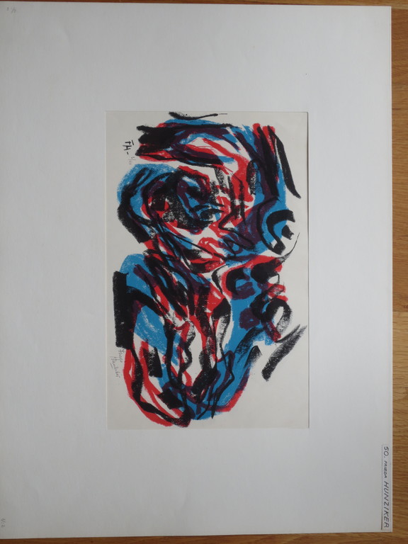 FRIEDA HUNZIKER (1908-1966)   LITHO kopen? Bied vanaf 35!