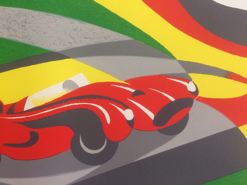 Osvaldo Perruzzi - Formula uno - lithografie kopen? Bied vanaf 30!