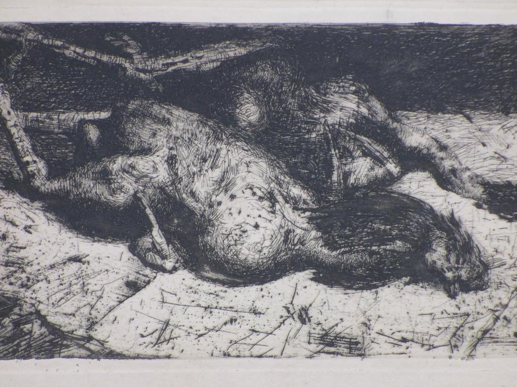 Floris Verster, Geplukte Hanen, Ets 1888 kopen? Bied vanaf 140!