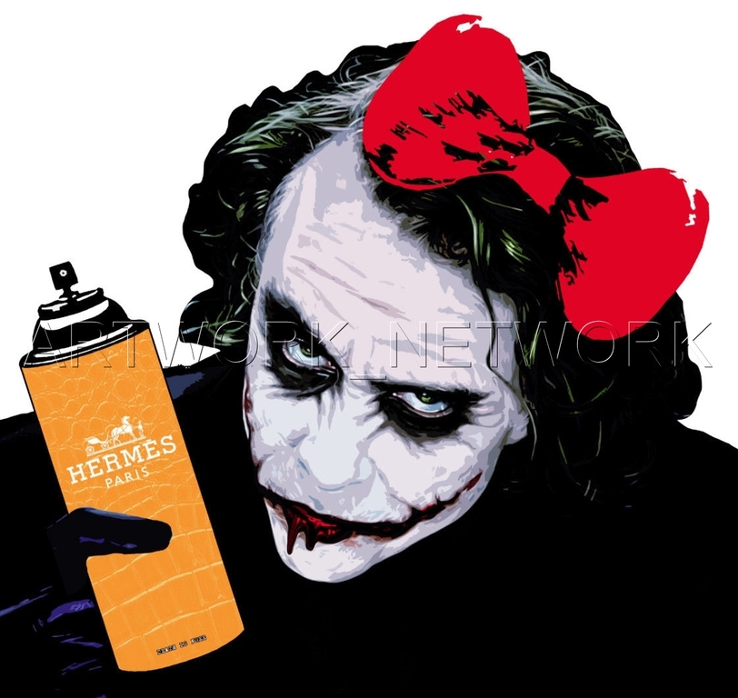 DEATH NYC - "Joker Spray H"- n° A/P - Signed with COA (Edition Artist Proof) kopen? Bied vanaf 1!