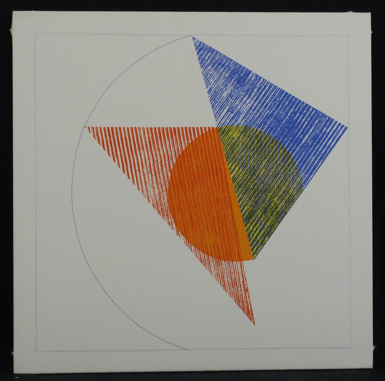 Els Bannenberg: Gemengde techniek en grafiek op textiel op paneel , Feuerbach  kopen? Bied vanaf 20!