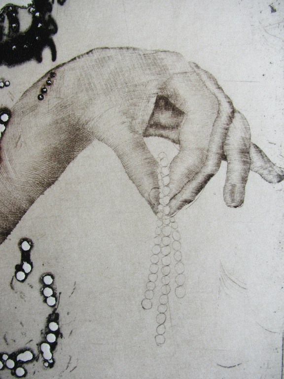 Anderlé Jiri, "Elise Höfer", gesigneerde gravure met reliëfdruk - oplage 70 ex. kopen? Bied vanaf 1!