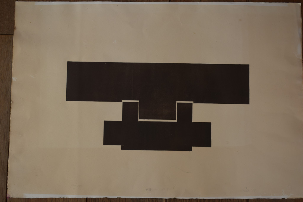 Dick Cassée : Litho – Zonder titel – Gesigneerd – 1966 – Prent 190 kopen? Bied vanaf 1!