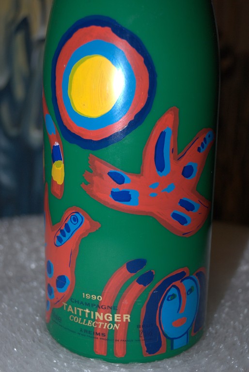 Corneille - champagnefles Taittinger Collection 1990 kopen? Bied vanaf 1!