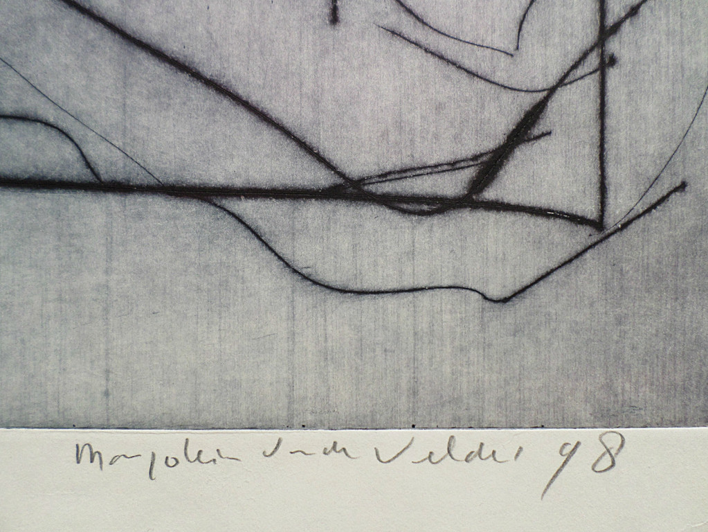 Marjolein van de Velde - Ateliers vanaf het bouwen tot heden, ets (groot) kopen? Bied vanaf 40!