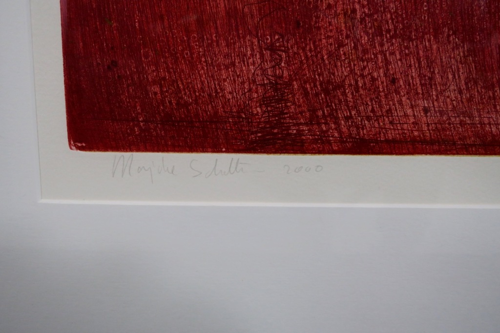 Marjoke Schulten: Kleurets, Liefdeslandschap - Ingelijst kopen? Bied vanaf 1!