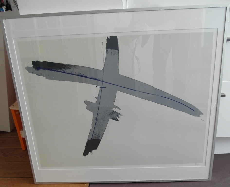 Zeefdruk van Arty Grimm verkocht voor € 70!