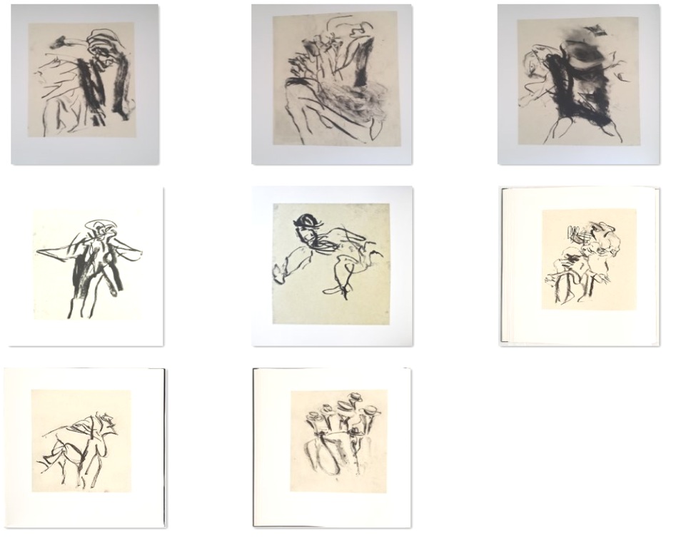 WILLEM de KOONING-Poems-Frank O'Hara-Ode to Willem de Kooning-17 Lithographs kopen? Bied vanaf 3000!