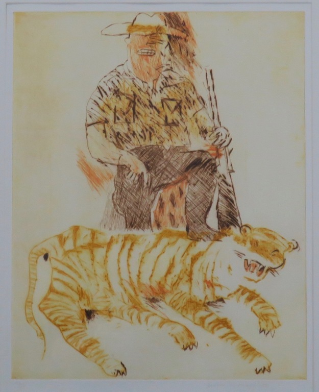 Robert Terwindt: Ets, Zonder titel - Ingelijst kopen? Bied vanaf 1!